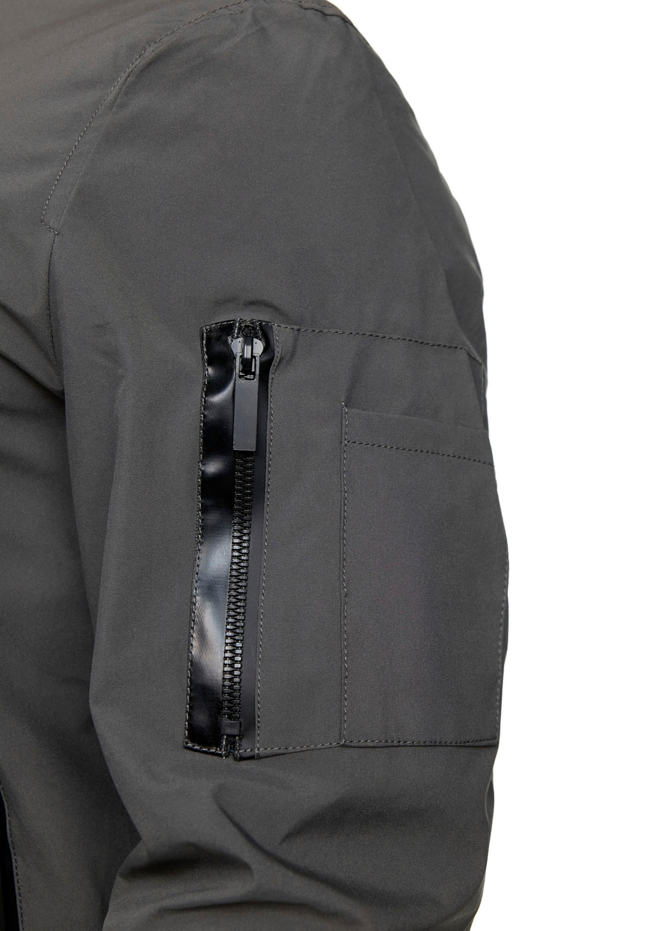 Veste mi-saison INDICODE JEANS en gris