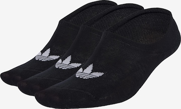 ADIDAS ORIGINALS Ťapky 'Low Cut 3' – černá: přední strana
