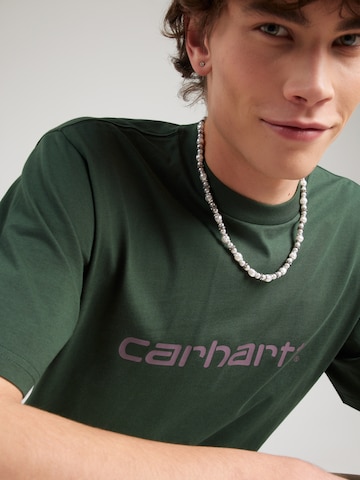 T-Shirt 'Script' Carhartt WIP en vert
