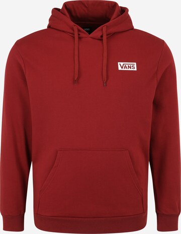 Sweat-shirt VANS en rouge : devant