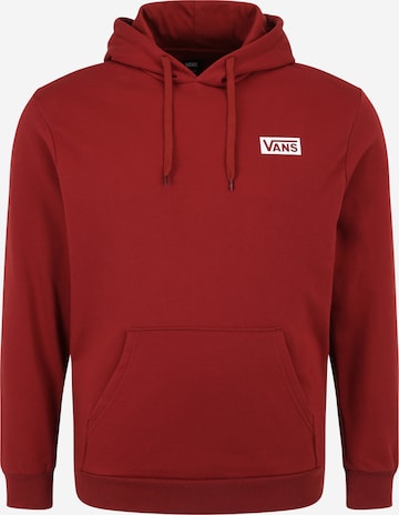 Sweat-shirt VANS en rouge : devant