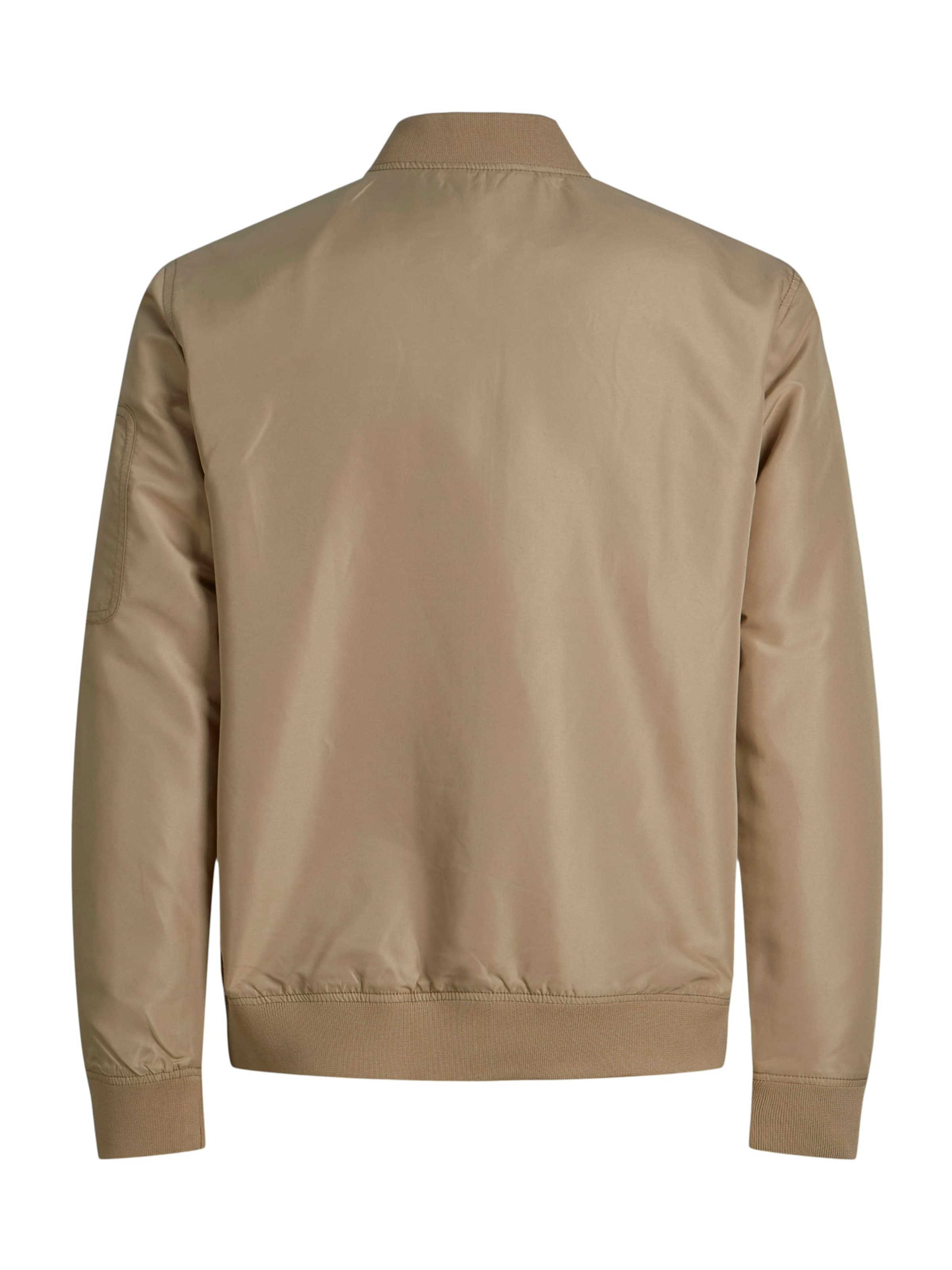 JACK & JONES Демисезонная куртка 'JWHMASH' в Бежевый: сзади