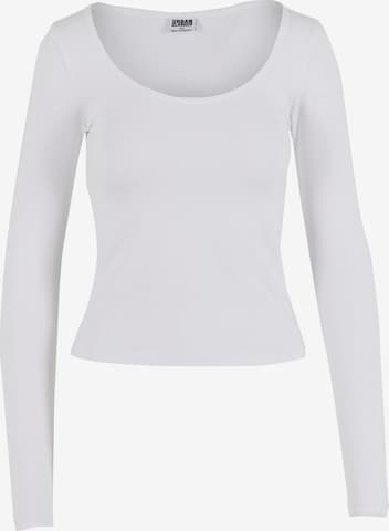 Urban Classics Shirt in Weiß: Vorderseite