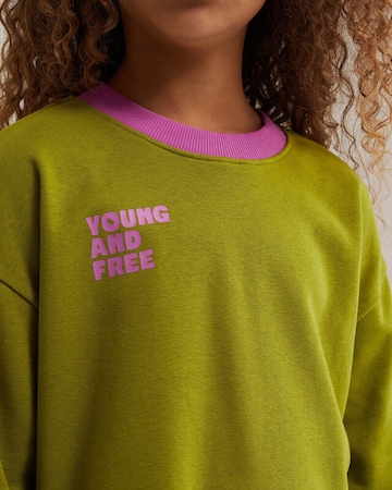 Sweat-shirt WE Fashion en vert