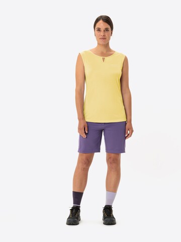 VAUDE Sports top 'Skomer' in Yellow