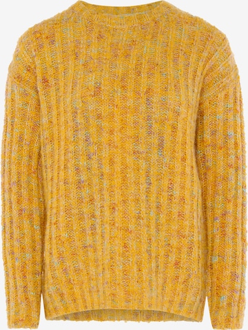 Pull-over Tanuna en jaune : devant