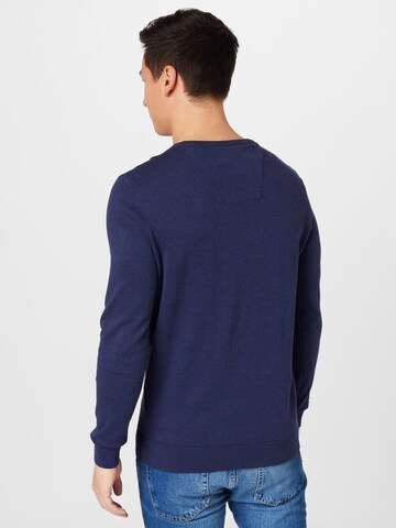 TOM TAILOR Regular Fit Pullover in Blau