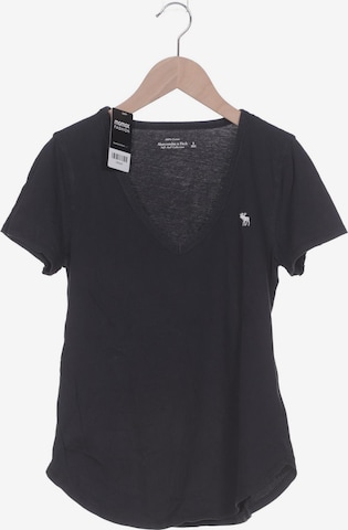 Abercrombie & Fitch T-Shirt S in Schwarz: predná strana