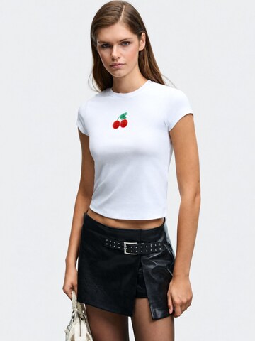 T-shirt 'T-Shirts' Ethiquet en blanc