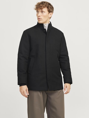 JACK & JONES Mantel 'JJEHarrison' in Schwarz: Vorderseite