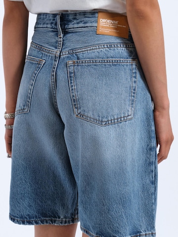 Dr. Denim Loosefit Jeans 'Lea Shorts' in Blauw