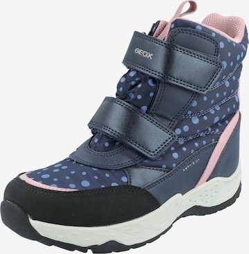 Bottes 'Sentiero' GEOX en bleu : devant