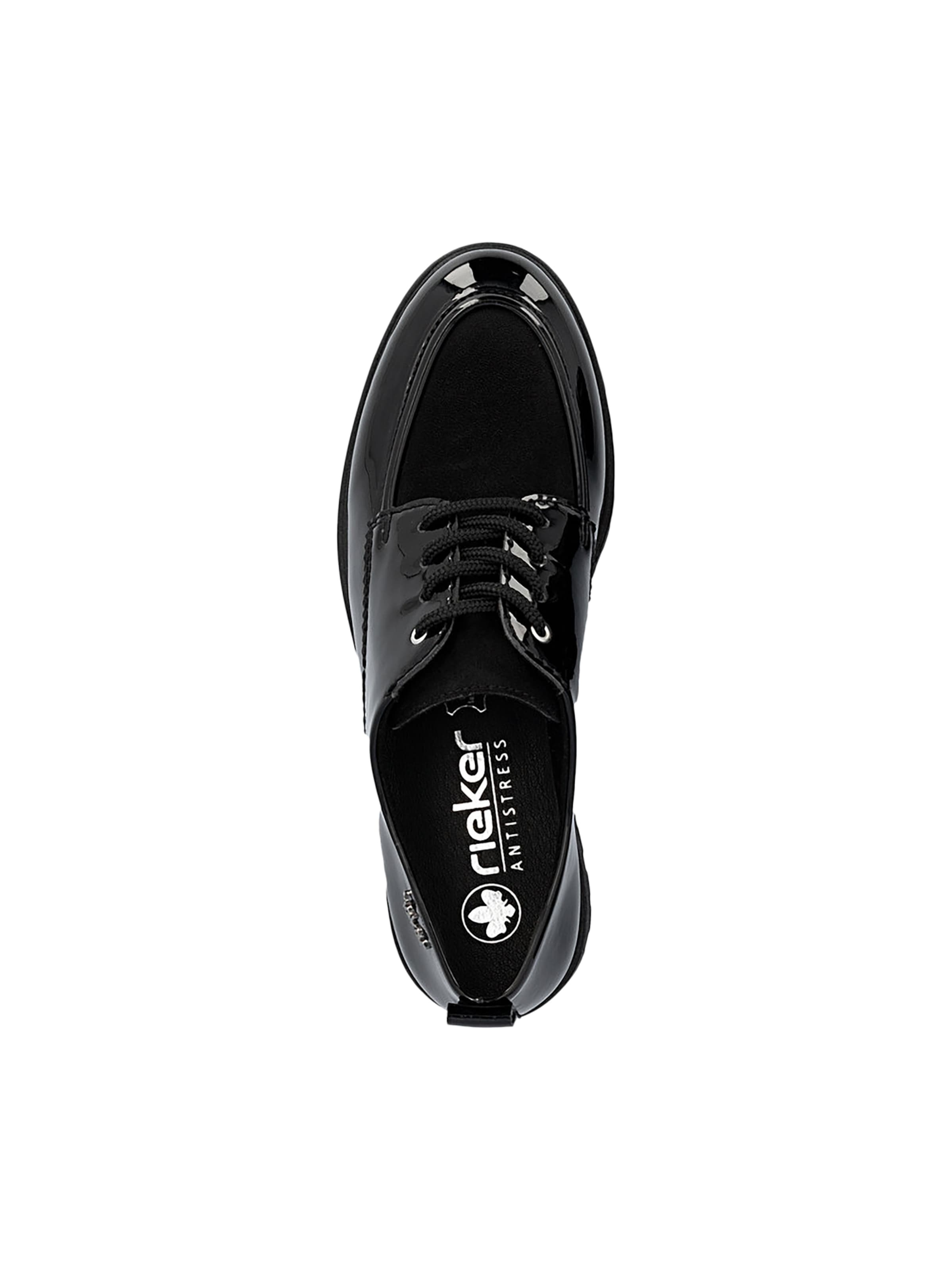 Scarpa stringata di Rieker in nero