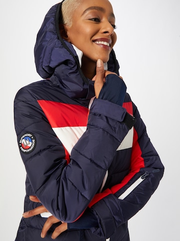 Superdry Snow Kurtka sportowa 'Alpine Revive' w kolorze niebieski