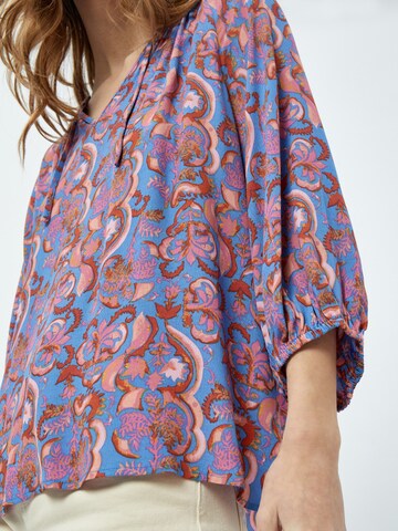 Camicia da donna 'Katana' di minus in blu