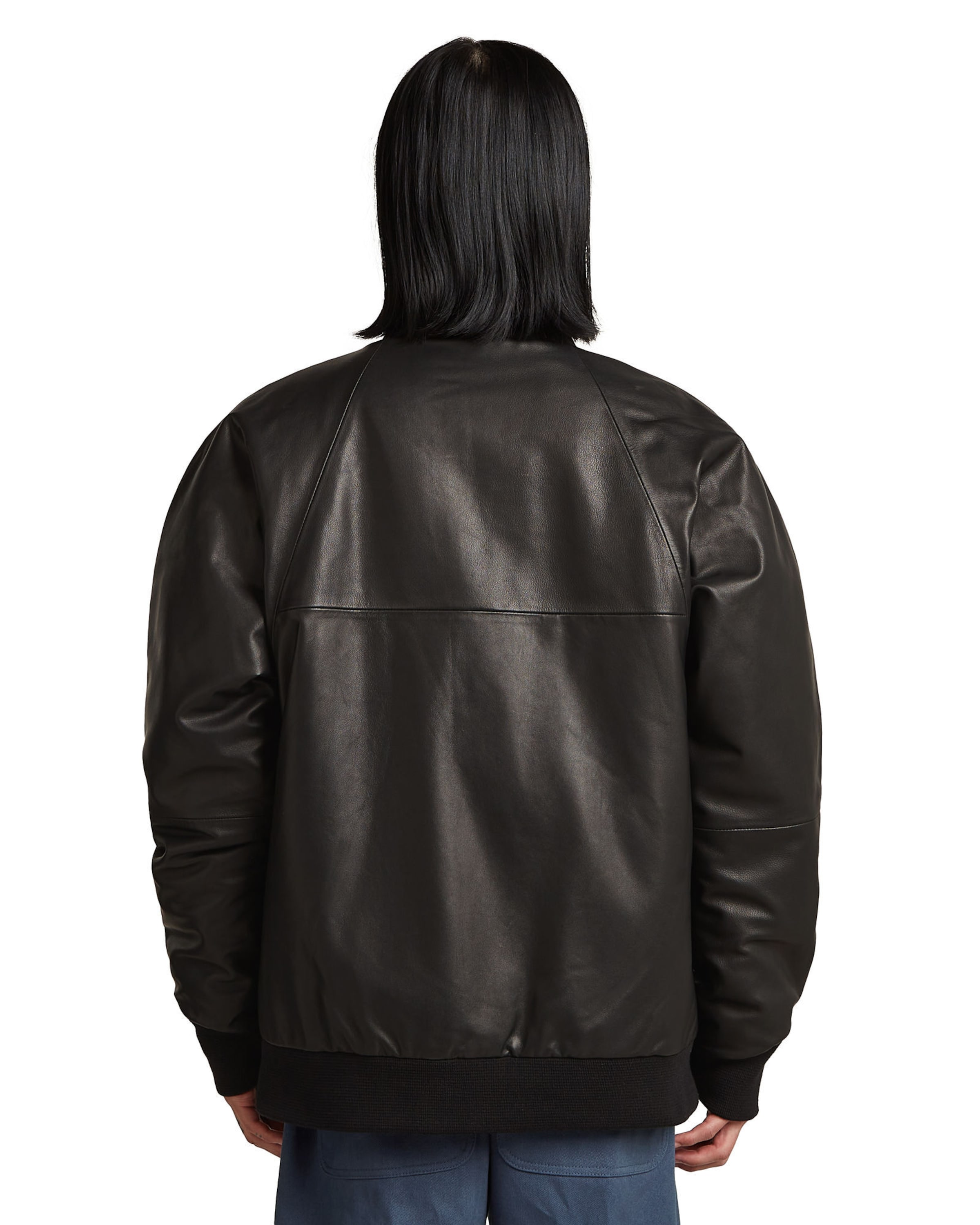 G-STAR Between-season jacket 'MN 10 YR Leather Tour' in Black