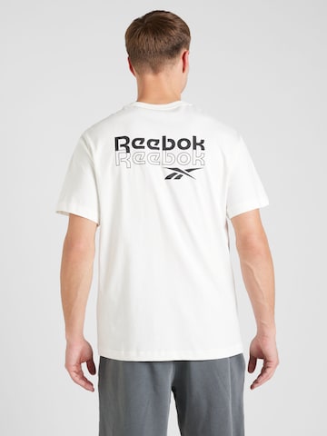 Reebok Функциональная футболка 'PROUD' в Белый: спереди