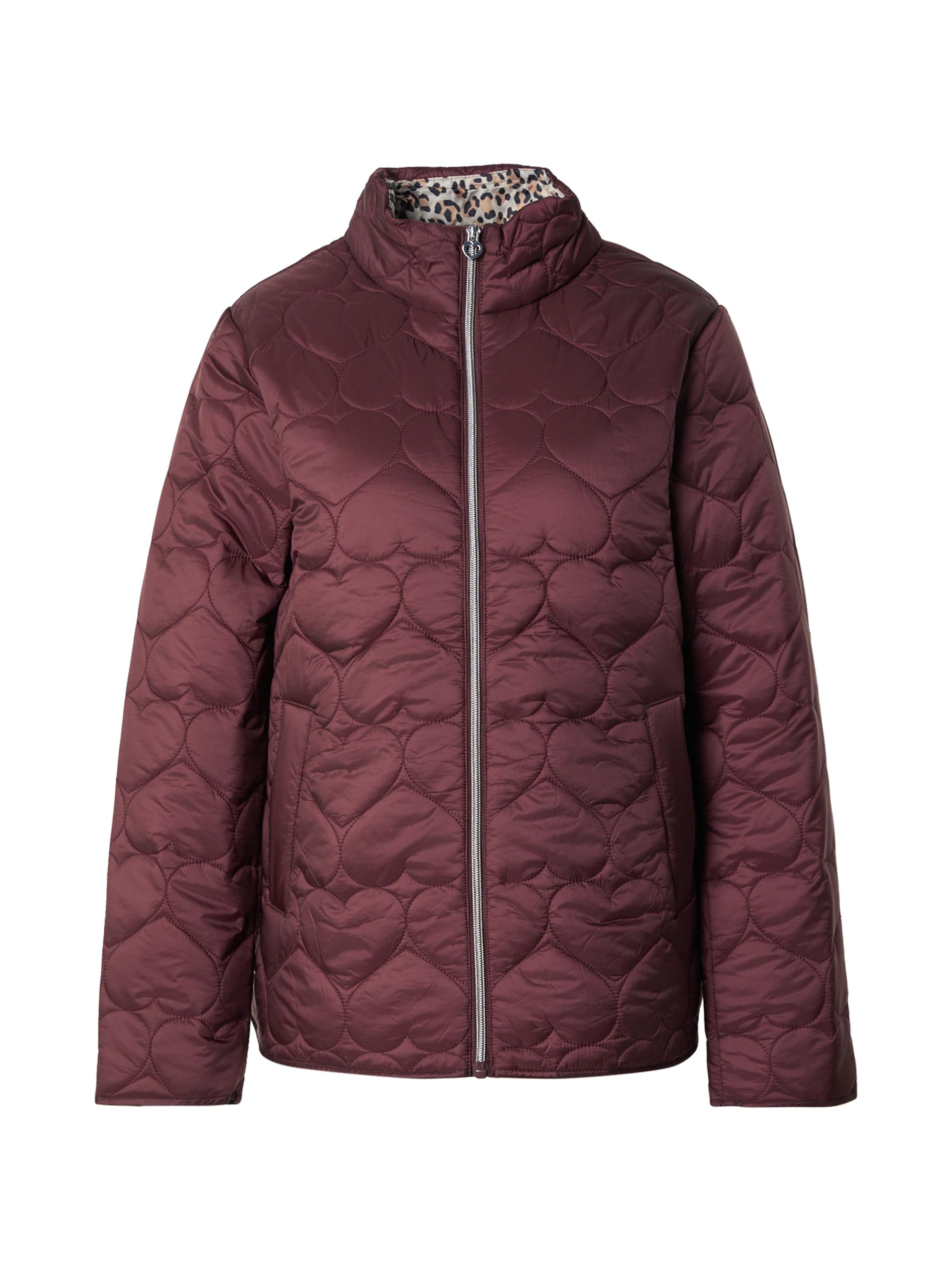 Cartoon Between-Season Jacket 'Watte' in Red: front