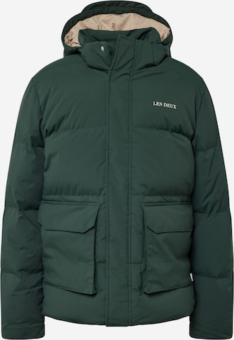 Les Deux Between-Season Jacket 'Maddox' in Green: front