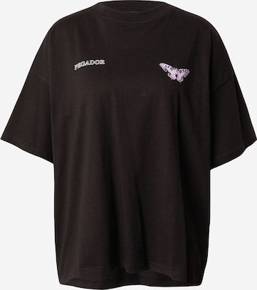 Pegador T-shirt 'Eira' i svart: framsida