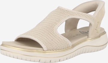 JANA Sandals 'Coshy' in Beige: front