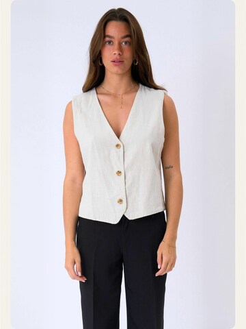 ITS MAY Vest ' Elle ' in Beige: Vorderseite