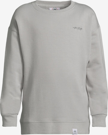 New Life Sweatshirt in Grau: predná strana