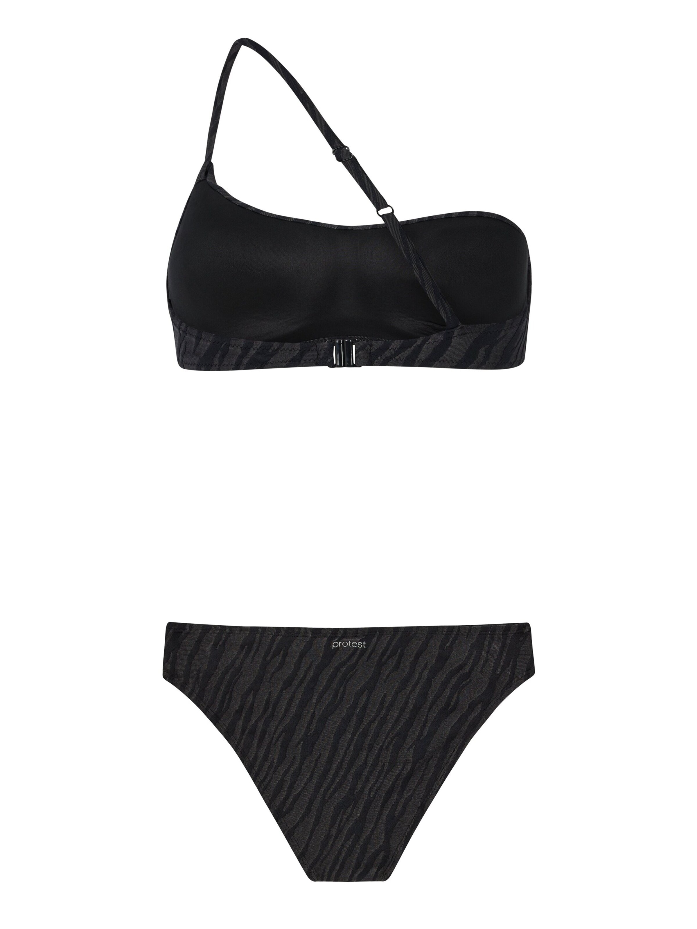 PROTEST Bandeau Bikini 'PRTGill' in Zwart