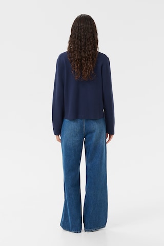 KAREN BY SIMONSEN Knit cardigan 'Antonella' in Blue