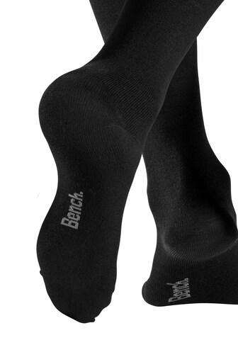 BENCH Kniestrümpfe in Schwarz