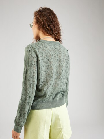 VILA Sweater 'MILLE' in Green