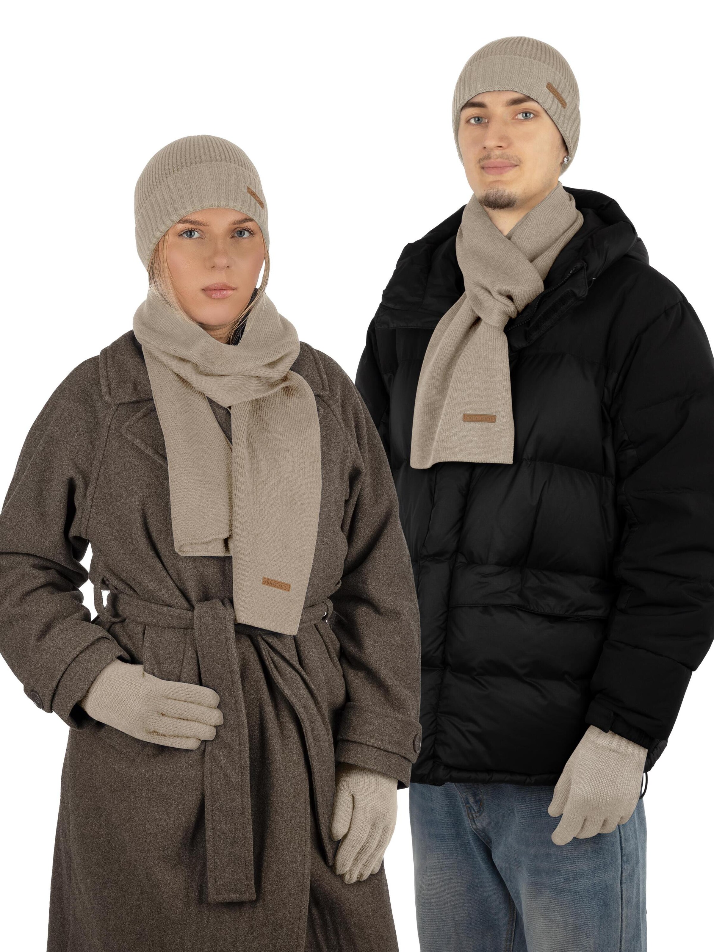 Gants normani en beige