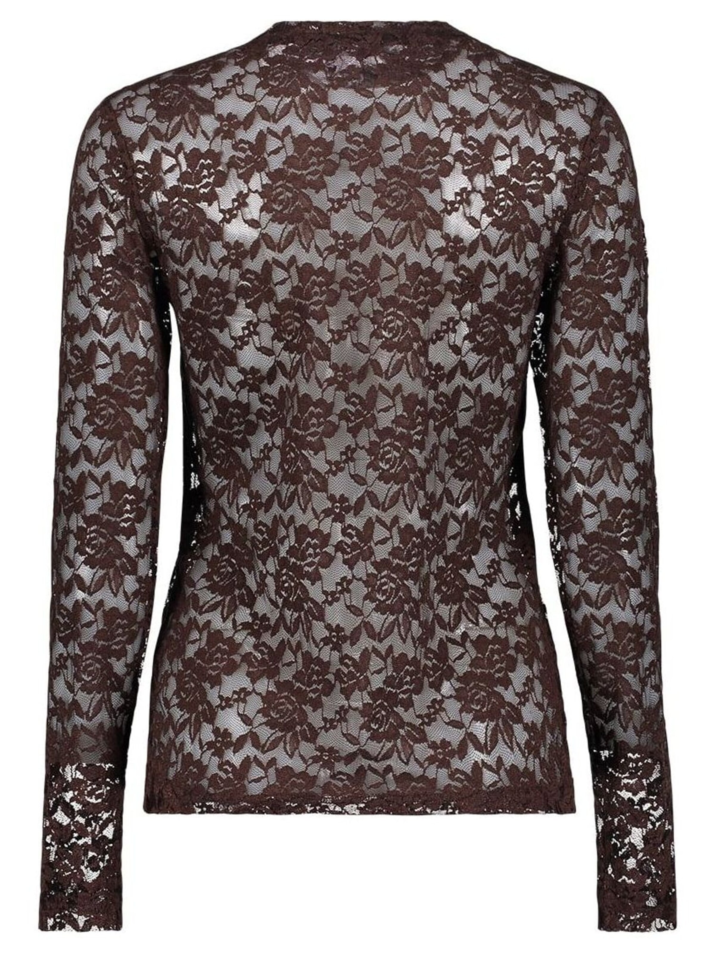 Geisha Top in Bruin