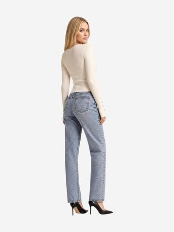 Pullover 'LS CN ELLIE SWTR W6YR09 Z0948' di GUESS in beige
