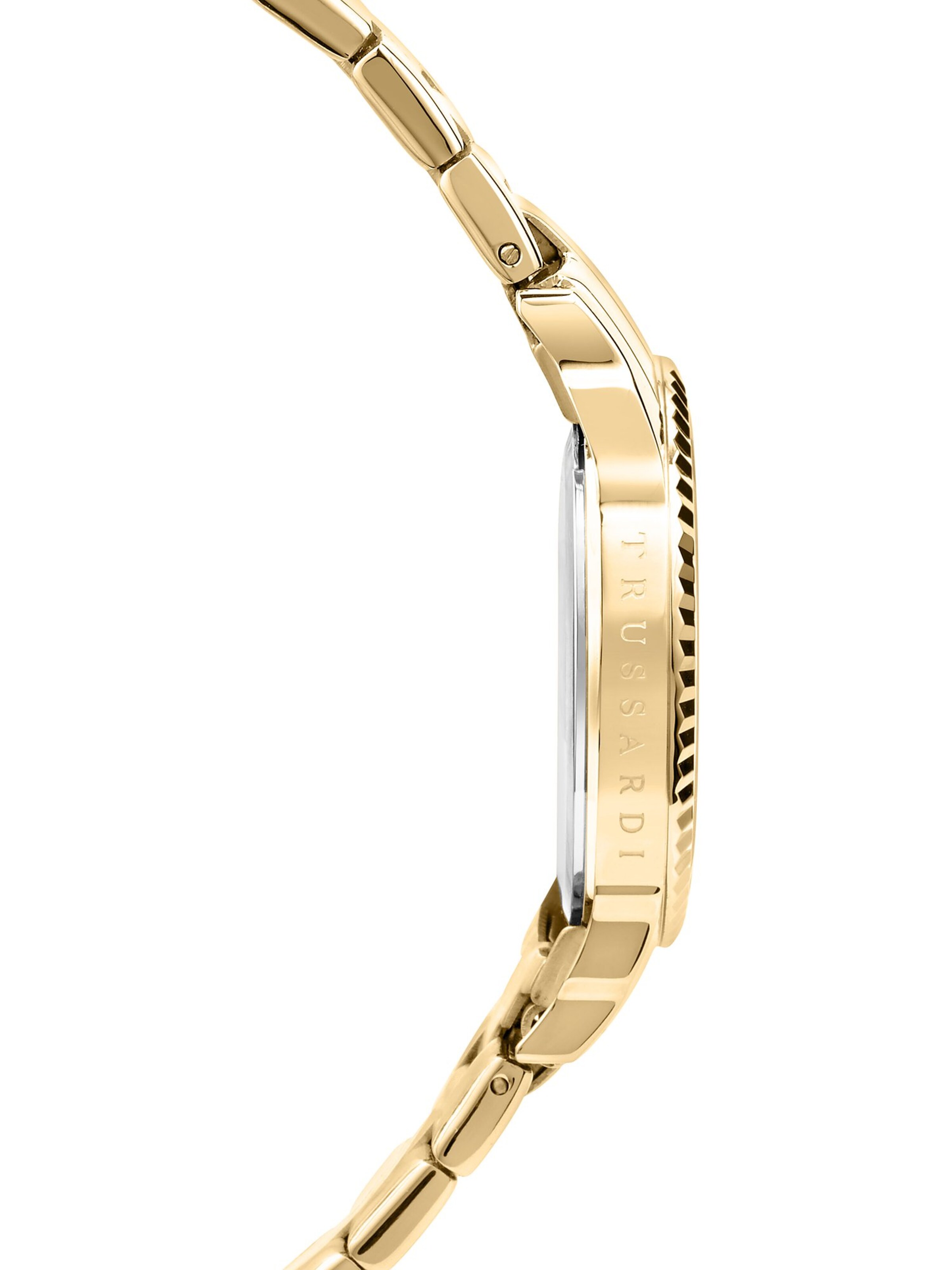 Trussardi Analoguhr in Gold