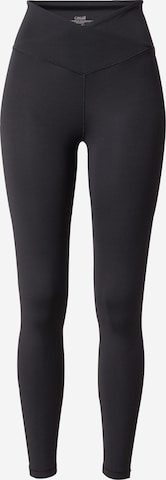 Casall Skinny Sportovní kalhoty – černá: přední strana