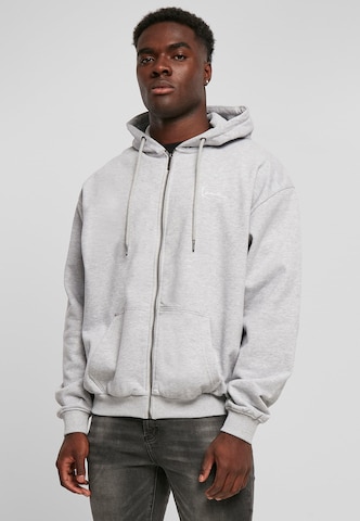 Karl Kani Sweat jacket in Grey: front