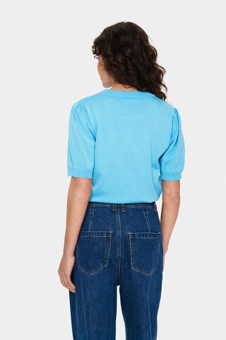 SAINT TROPEZ - Jersey 'Mila' en azul