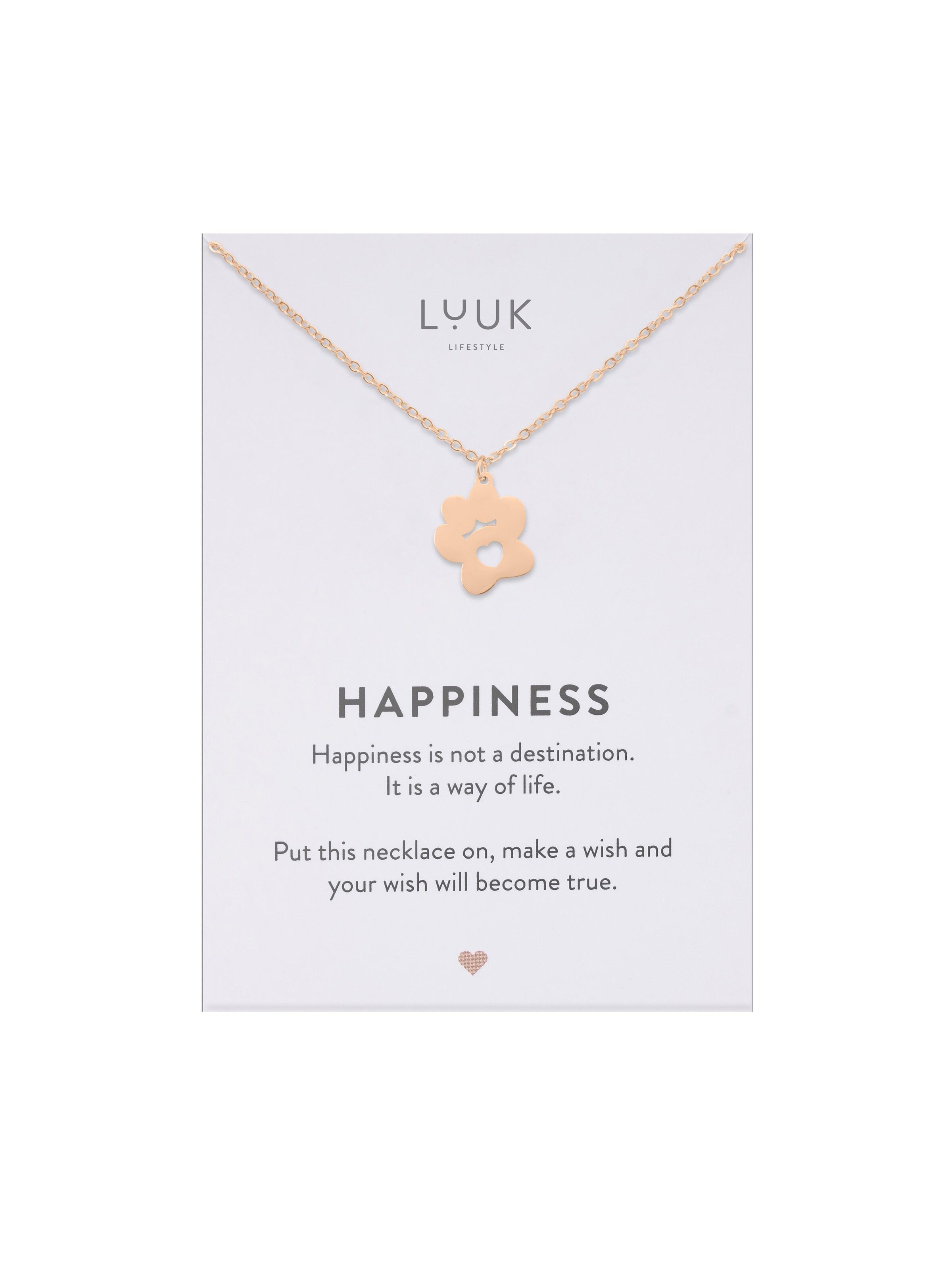 LUUK LIFESTYLE Necklace in Gold