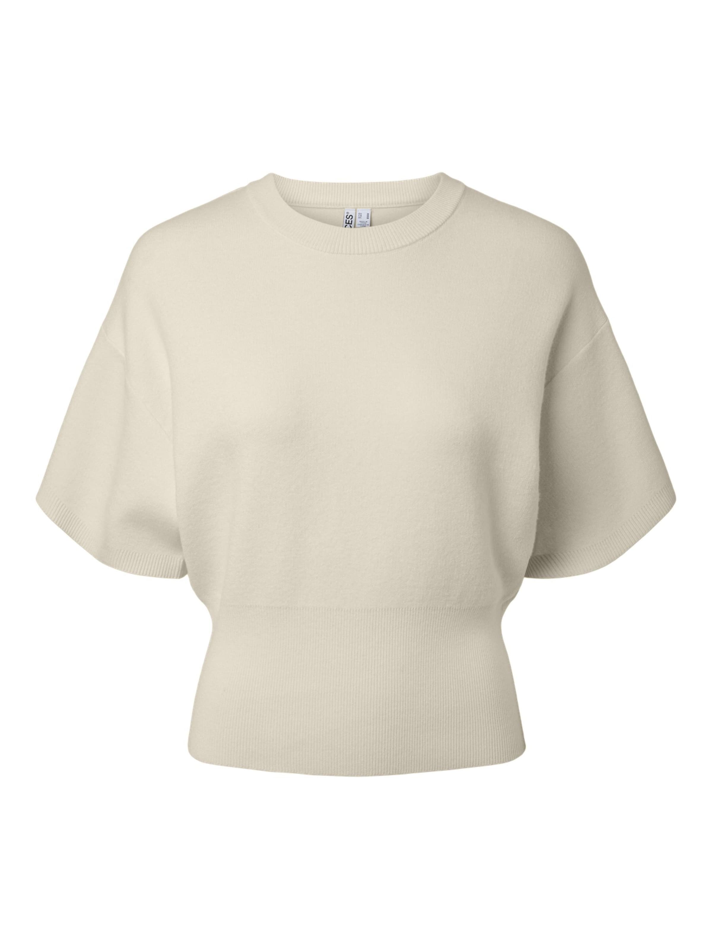 Maglietta 'PCJASSY' di PIECES in beige: frontale
