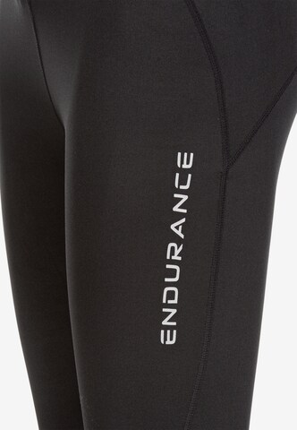 ENDURANCE Skinny Sportbroek 'Milano Jr' in Zwart