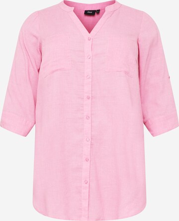 Zizzi Bluse in Pink: predná strana