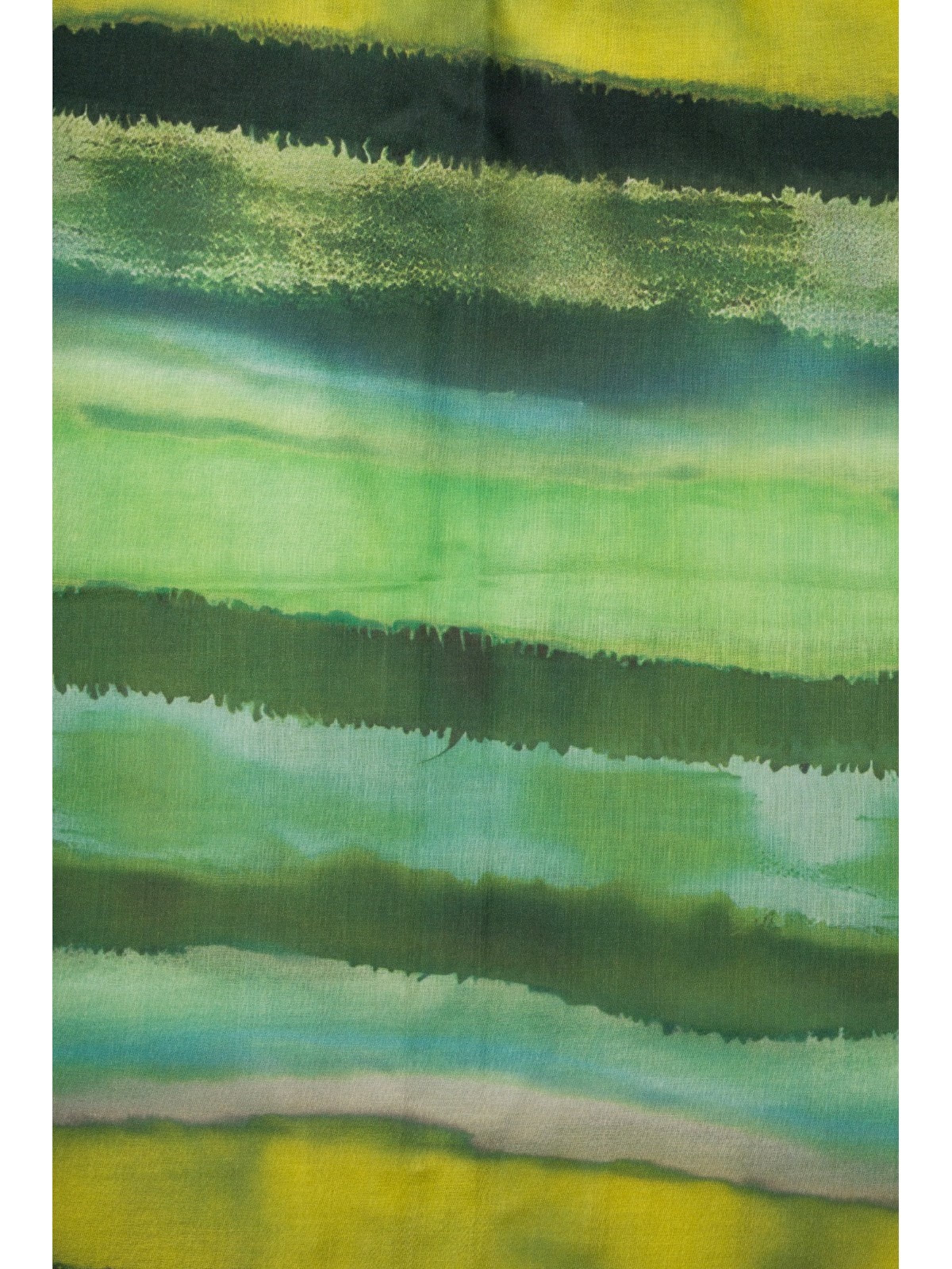 styleBREAKER Loop scarf 'Bunter Loop Aquarell Farbverlauf Streifen' in Green