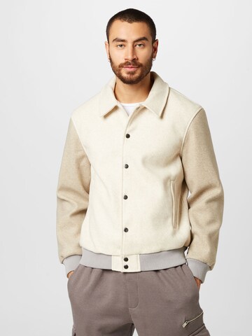 BURTON MENSWEAR LONDON Jacke in Grau: Vorderseite