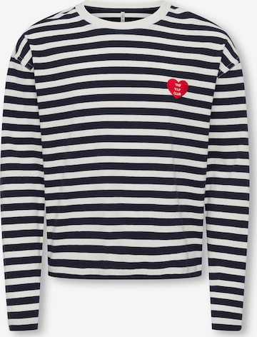 ONLY GIRLS T-shirt i blå: framsida