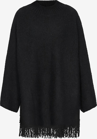 IZIA Pullover 'Boho' in Schwarz: Vorderseite