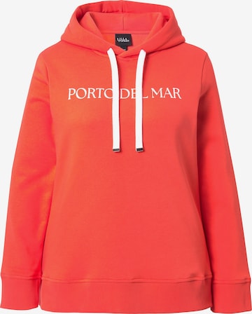 Ulla Popken Sweatshirt in Orange: Vorderseite