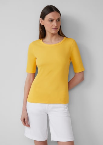 T-shirt s.Oliver en jaune : devant
