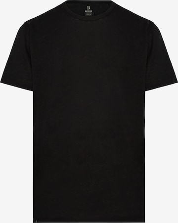 Boggi Milano Shirt in Zwart: voorkant