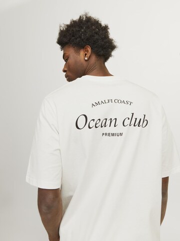 JACK & JONES - Camiseta 'Ocean Club' en blanco
